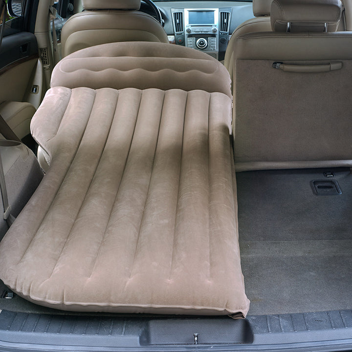 Women Inflatable Car Sleeping Mat Bowlift