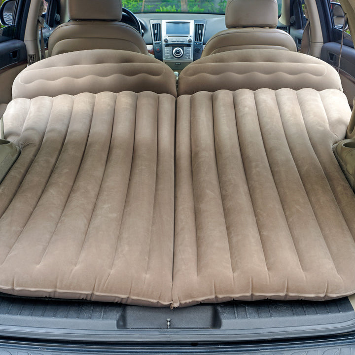 Women Inflatable Car Sleeping Mat Bowlift