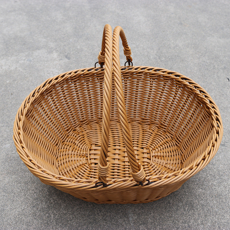 Woven Storage Basket Bowlift