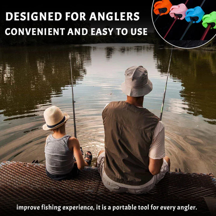 BowLift | Fishing Rod Holder Strap | Multi-Rod Organizer | Elastic Anti-Slip Storage & Transport