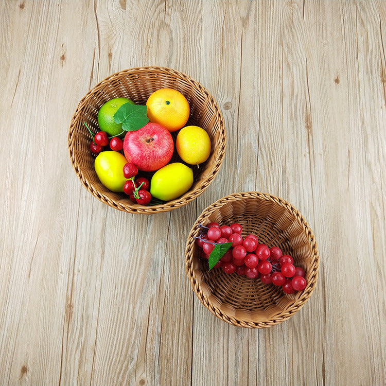 Women’s basket set made of woven natural material Bowlift