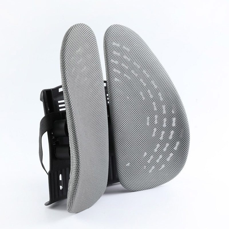 Ergonomic Dual-Shell Lumbar Back Support for Office Chairs Bowlift