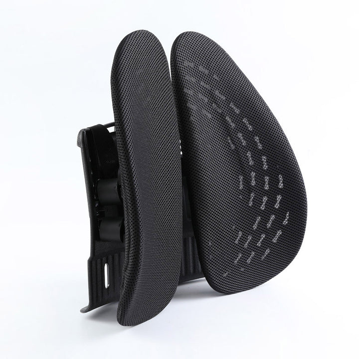 Ergonomic Dual-Shell Lumbar Back Support for Office Chairs Bowlift