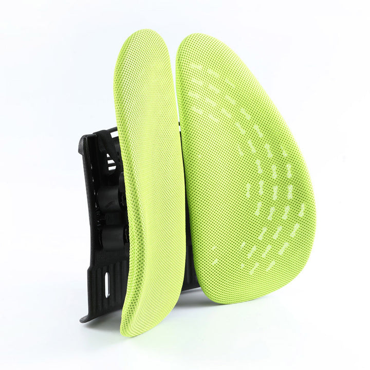 Ergonomic Dual-Shell Lumbar Back Support for Office Chairs Bowlift