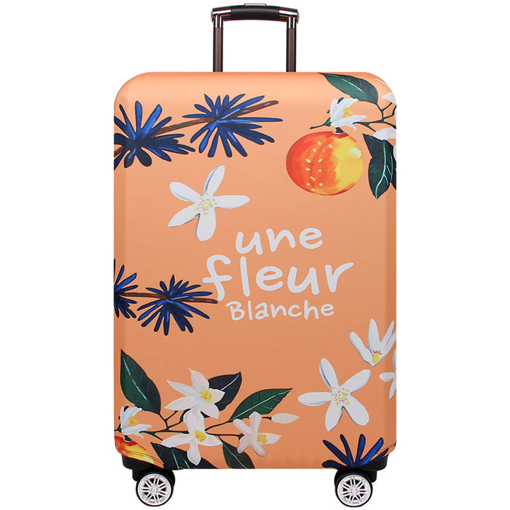 Floral Print Hard Shell Luggage Bowlift