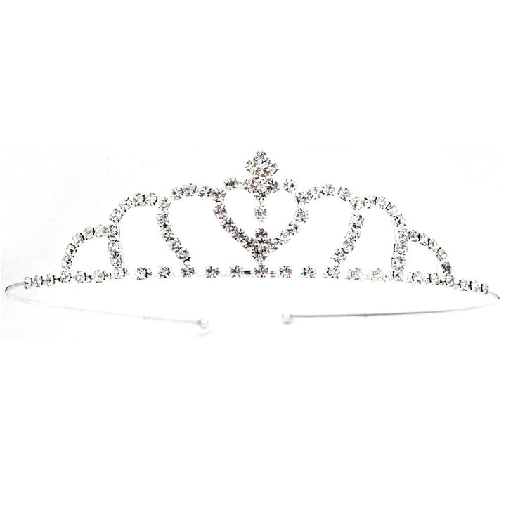 Ladies Crystal Embellished Tiara Bowlift
