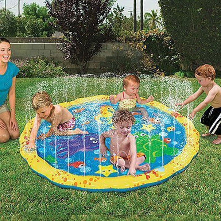 Unisex Spritzende Water Play Mat Bowlift