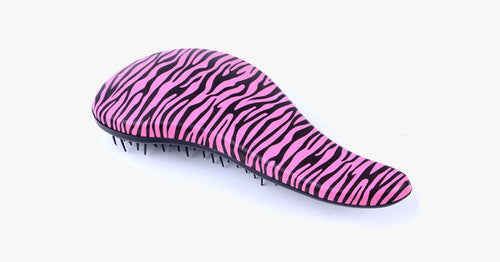 BowLift | Zebra and Cheetah Pattern Hair Brush – Detangle the Knots