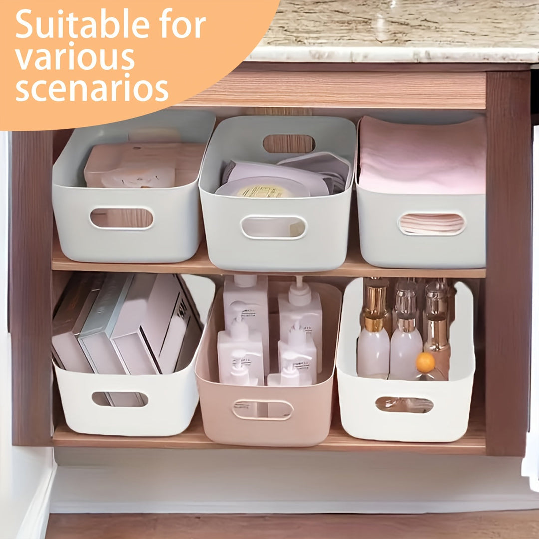 OrganiseerGemak - Set of 10 Wall Storage Boxes for Cosmetics and Snacks Bowlift