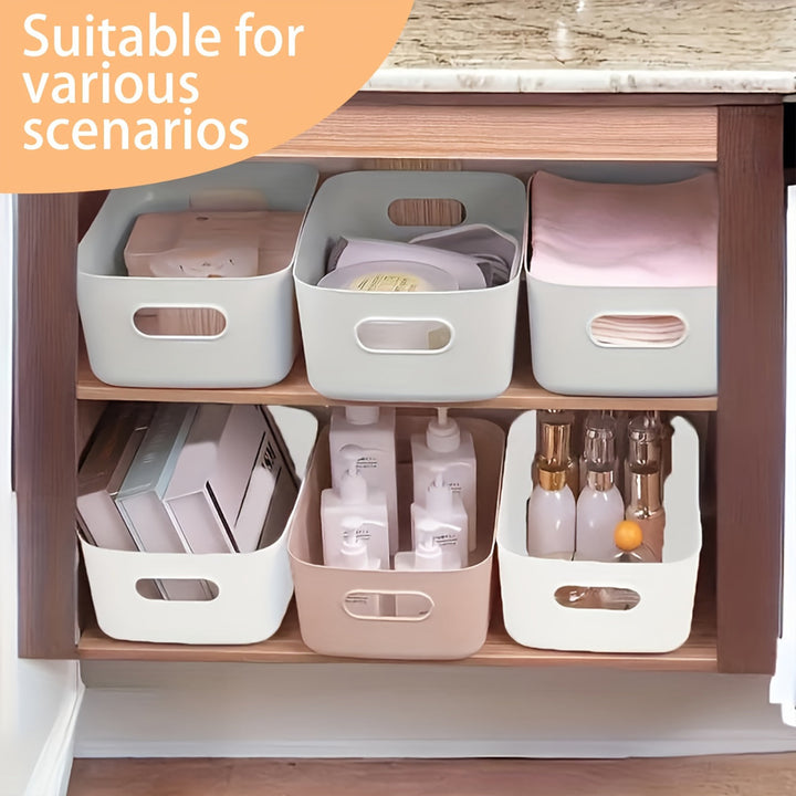 OrganiseerGemak - Set of 10 Wall Storage Boxes for Cosmetics and Snacks Bowlift