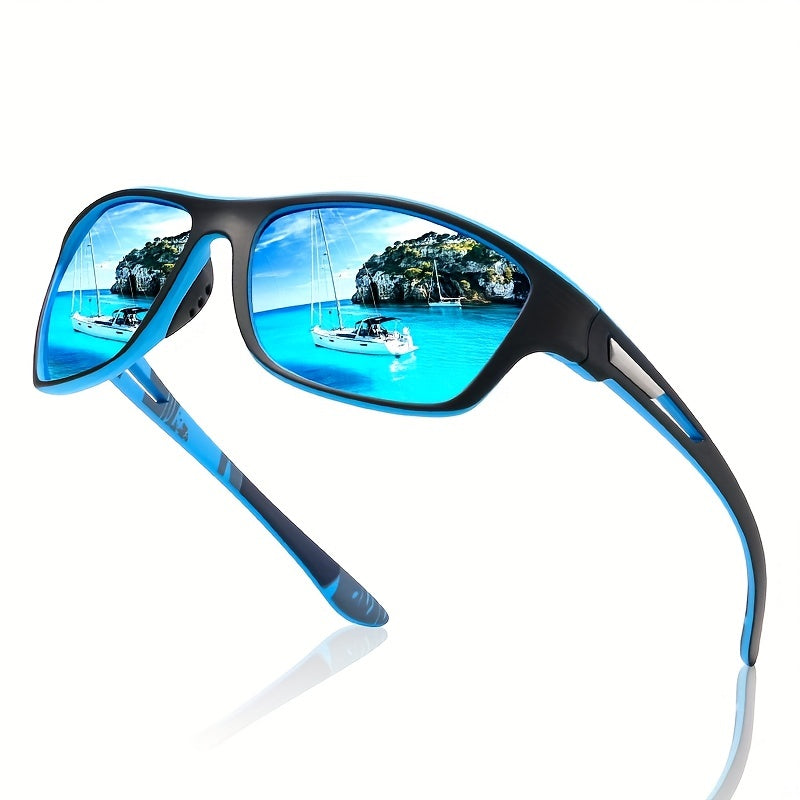 Sport sunglasses for men – Polarized with UV400 protection – VisionX Pro | Bowlift