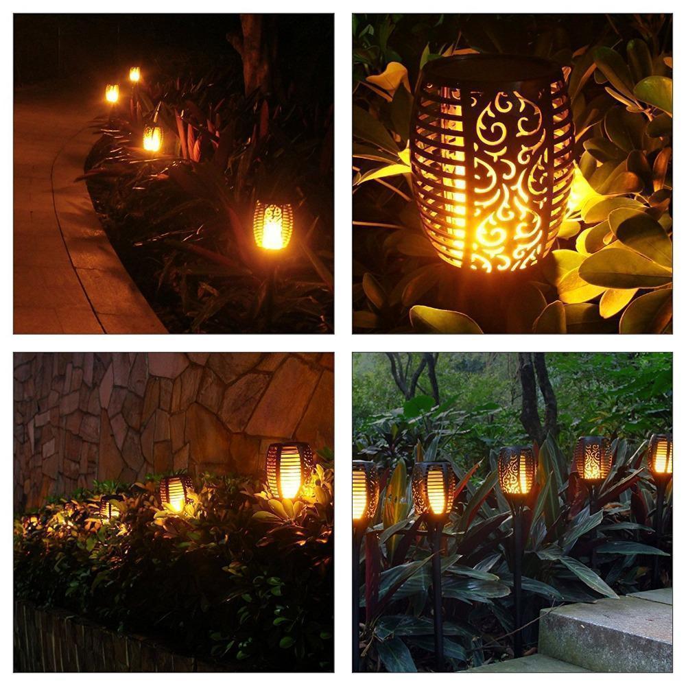 BowLift | LED Solar Path Torch Light Dancing Flame