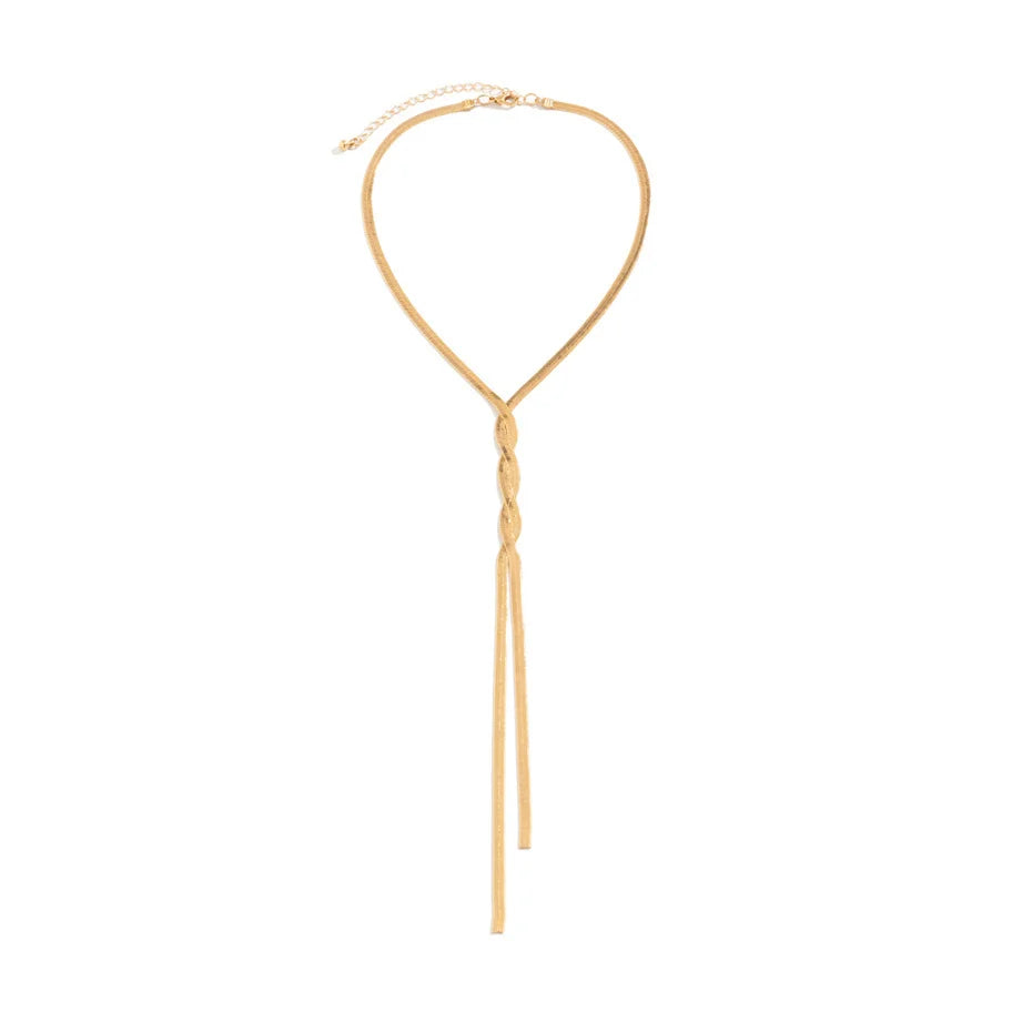 FlexiChain Necklace – Adjustable Elegant Style Bowlift