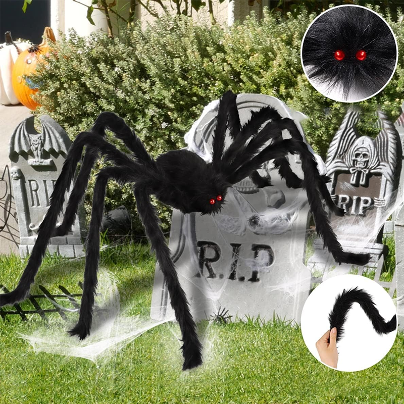 BowLift | Halloween Spider Decorations, stretchable spider web