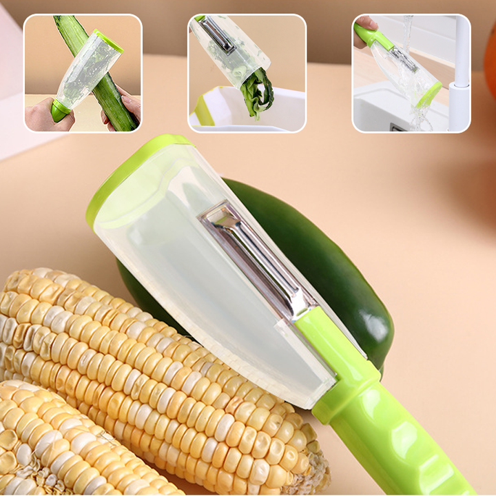 BowLift | Multifunctional Peeler with Storage Box