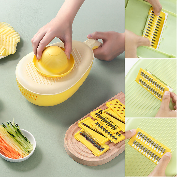 Avocado Shape Vegetable Cutting Chipper | Bowlift