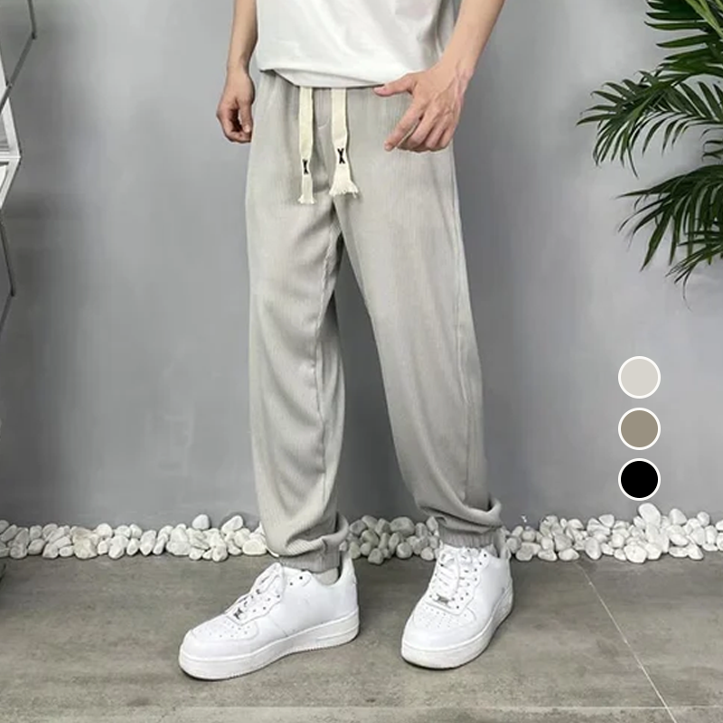 BowLift | Loose Ice Silk Trousers
