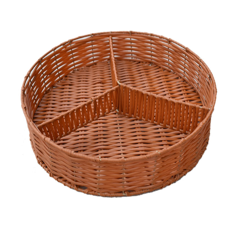 Circular Woven Storage Tray Bowlift