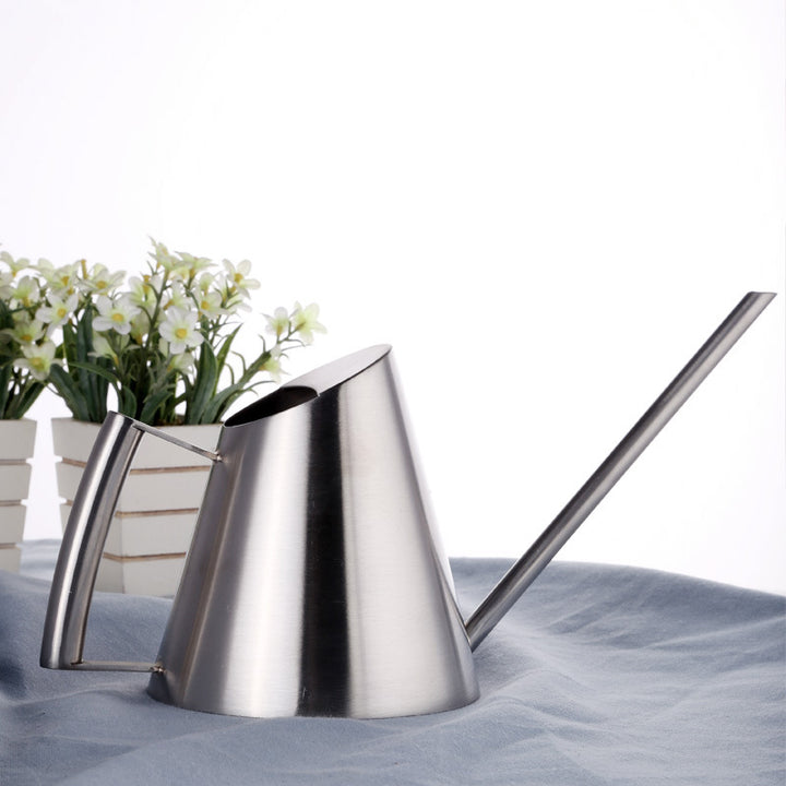 Stylish Stainless Steel Watering Can