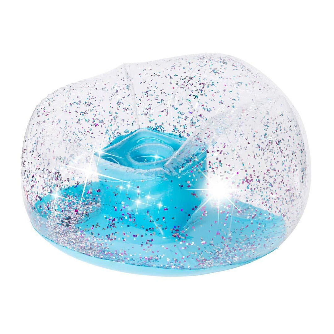 Unisex Inflatable Seating Area with Glitter Bowlift