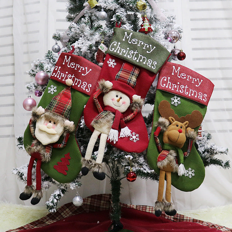 BowLift | Christmas Decorations Christmas Big Sock Christmas Tree Pendant