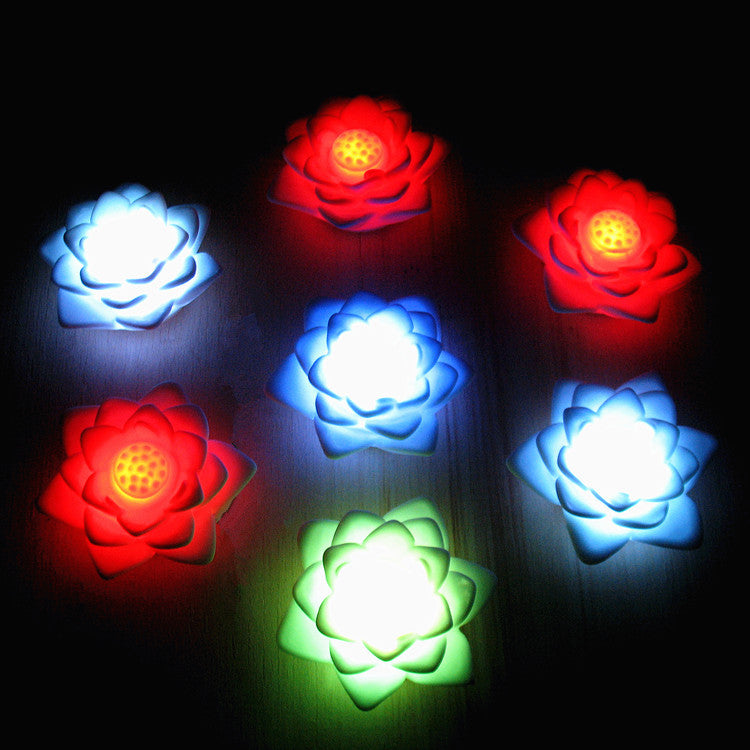 Floating Lotus LED Candle Lights Bowlift