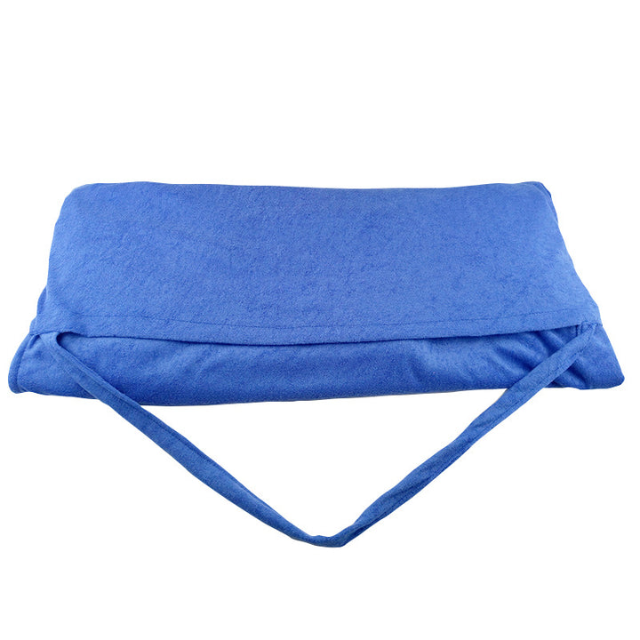 Portable picnic blanket with comfortable carry handle Bowlift