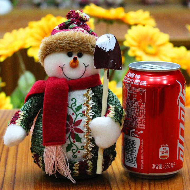 BowLift | Decorations for Christmas-a Snowman, Reindeer, or Old Man - Made of felt
