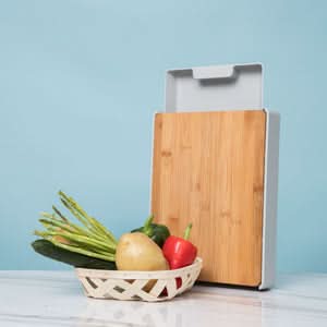 BowLift | SliceTray – Multifunctional storage tray for cutting boards