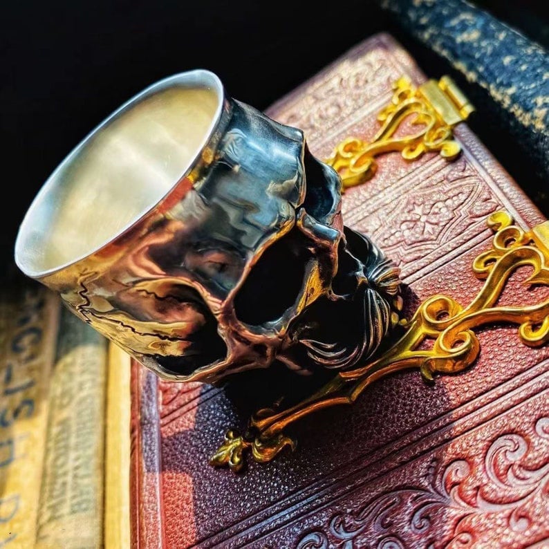 BowLift | Holy Grail of life - Handmade Silver Wine Cup