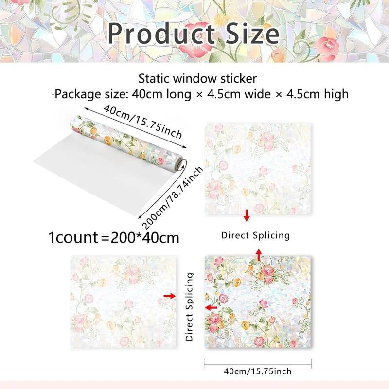 BowLift | Elegant Floral Window Sticker