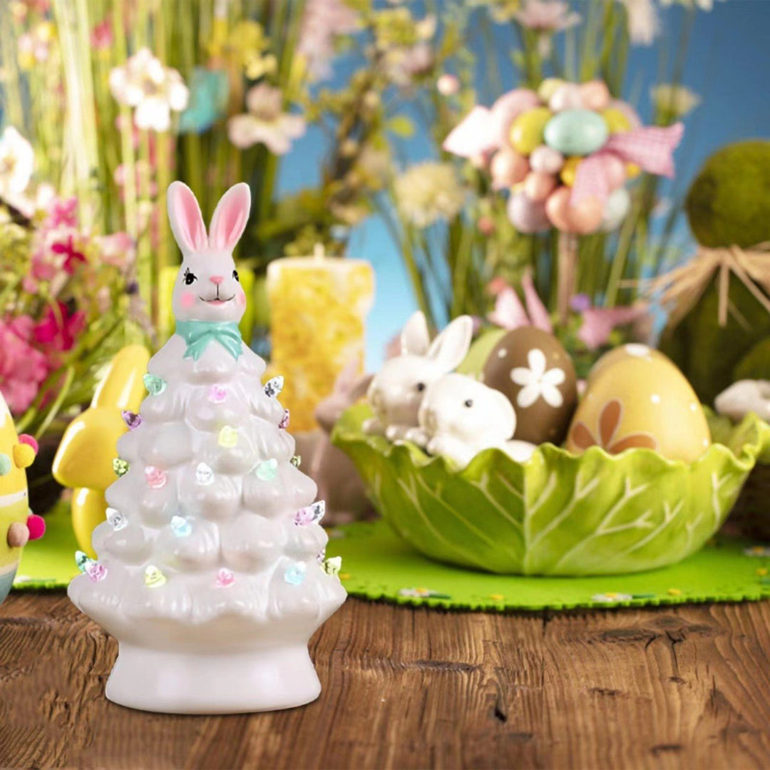 BowLift | Christmas Pink Bunny Tree