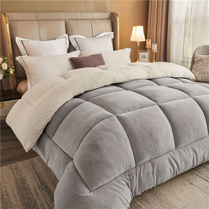 Three-layer, cuddly comfort blanket for cold nights – extra warm and soft | Bowlift