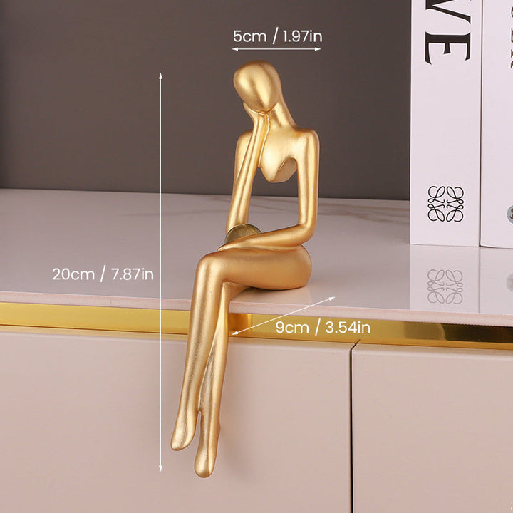 Abstract Figure Art Ornament | Bowlift