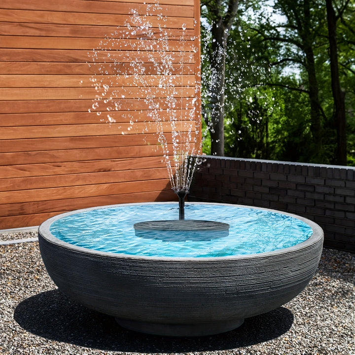 BowLift | SolarSpring Vital Solar Fountain | Floating Pond Pump | Garden Decoration | Solar Water Feature for Outdoors