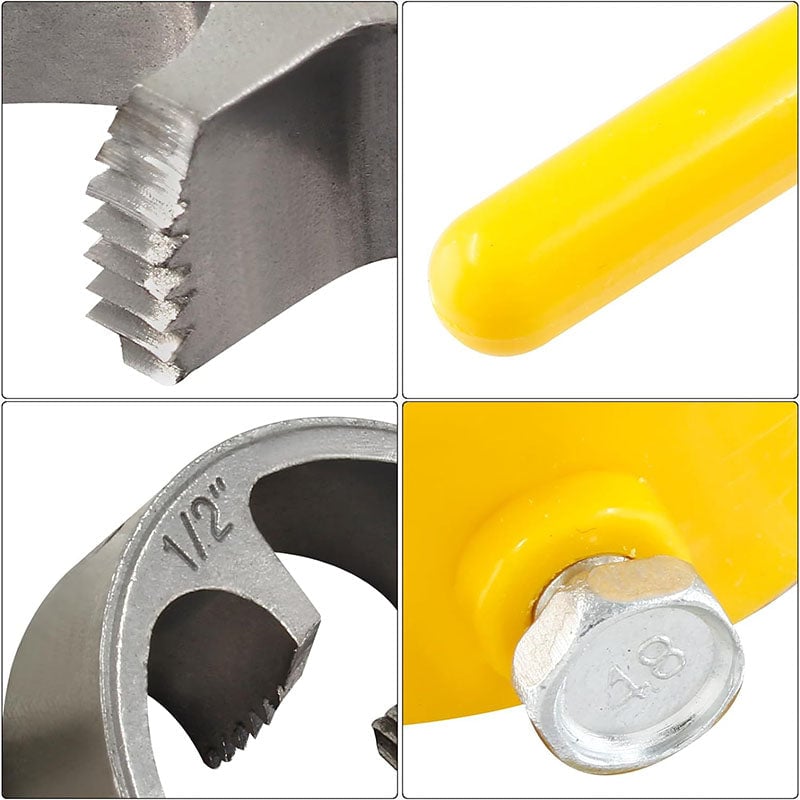 BowLift | 6-Piece Set Of Water Pipe Die Plastic Pipe Die Tap Wrench Set
