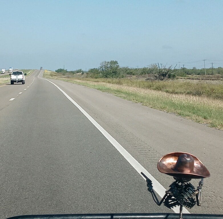 BowLift | Handmade Cast Cowboy Skull Gunslinger Hood Ornament Sculpture