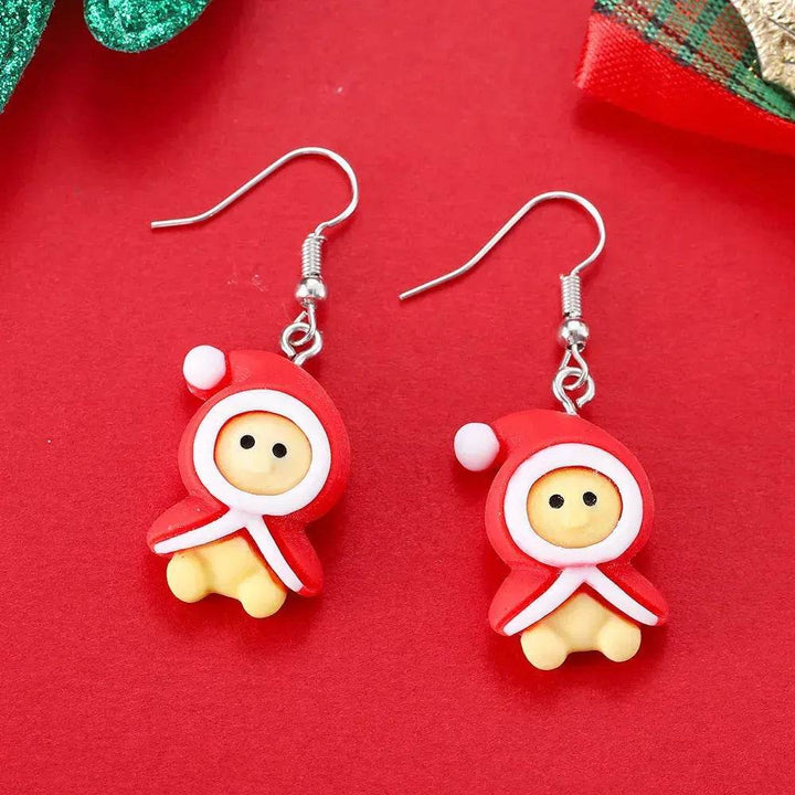 BowLift | Creative Cartoon Christmas Earrings Fashion