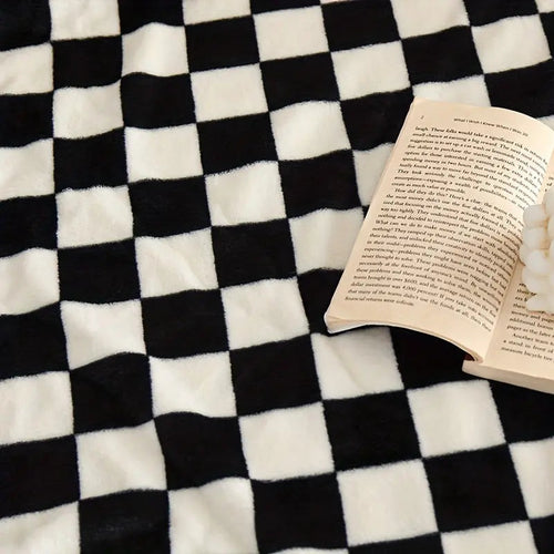 BowLift | Classic Check Blanket – Soft and Warm Blanket for Sofa and Bedroom
