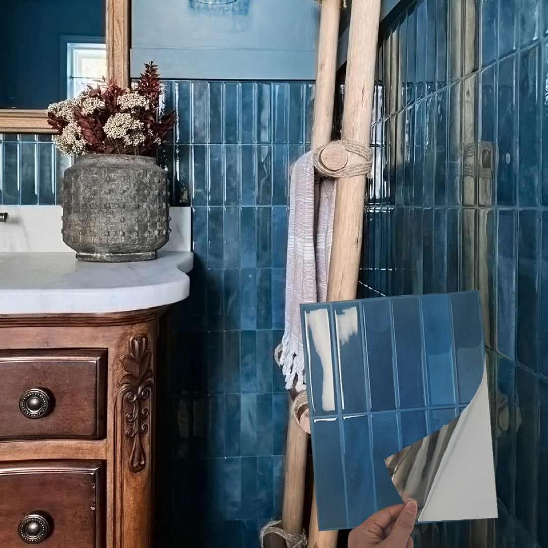 Self-adhesive 3D Wall Tile Panels for Kitchen and Bathroom | Bowlift