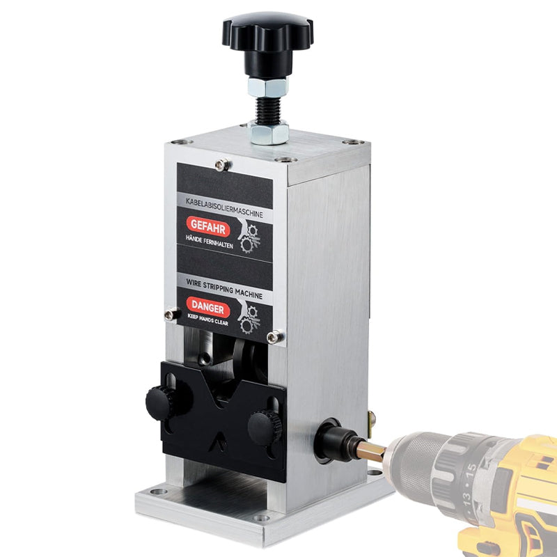 BowLift | Manual Wire Stripper Machine 0.06"-1" Wire Stripping Tool for 1.5-25 mm Scrap Wire Copper Wire Stripper
