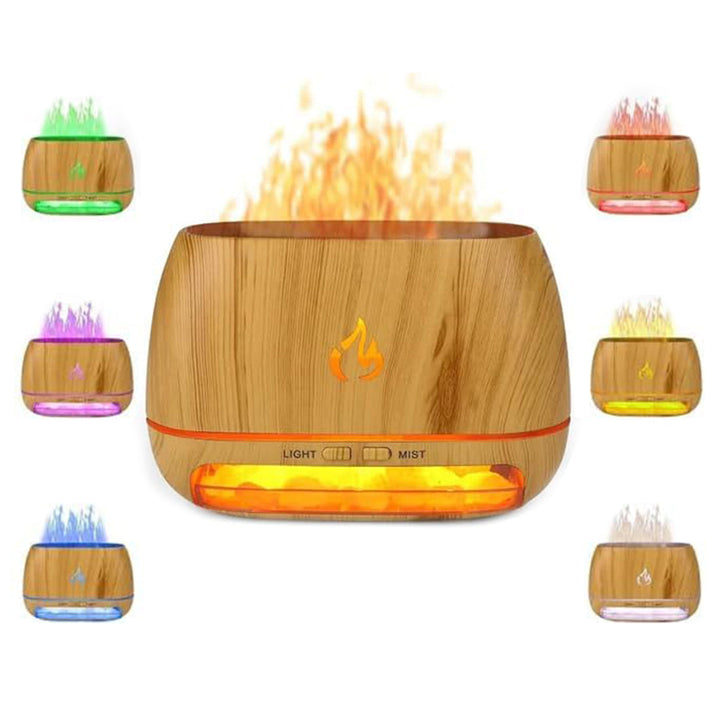 Woyuosn 3-in-1 Himalayan Salt Rock Scent Diffuser Bowlift