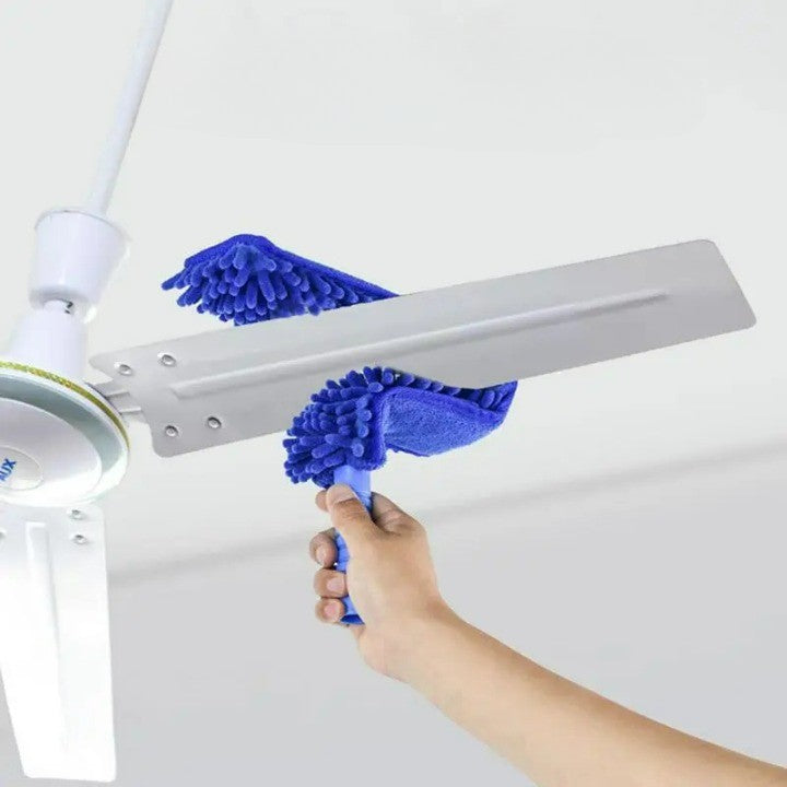 BowLift | Long-Arm Microfiber Adjustable Ceiling Fan Cleaner