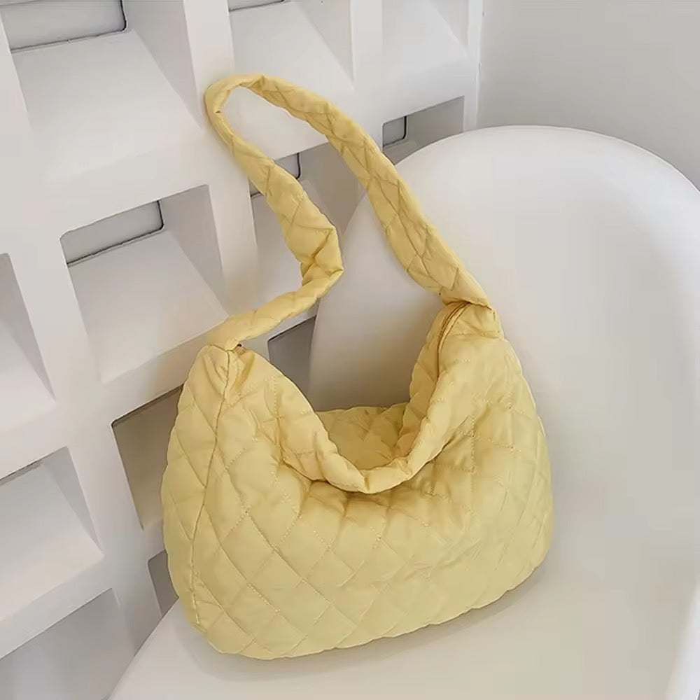 BowLift | Padded Ballerina Extra Large Puffer Tote Crossbody Padded Shoulder Bag