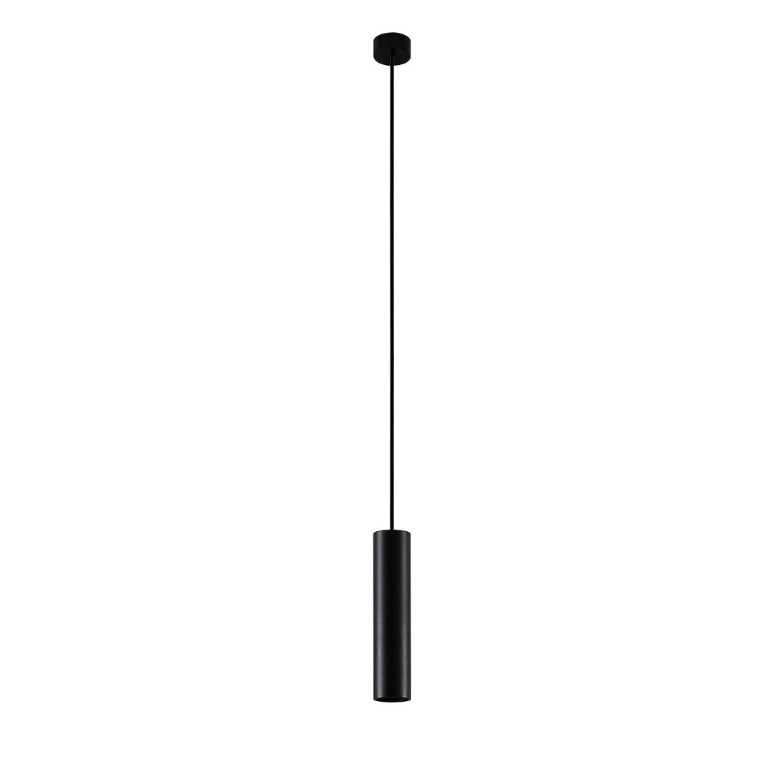 BowLift | Pendant Light Black Aluminum Tube Style