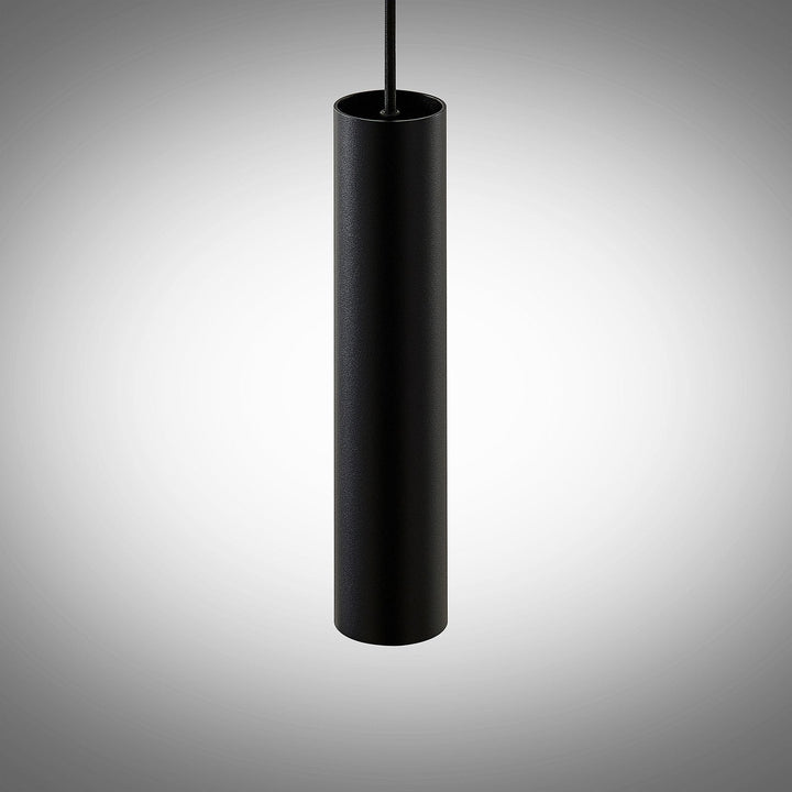 BowLift | Pendant Light Black Aluminum Tube Style