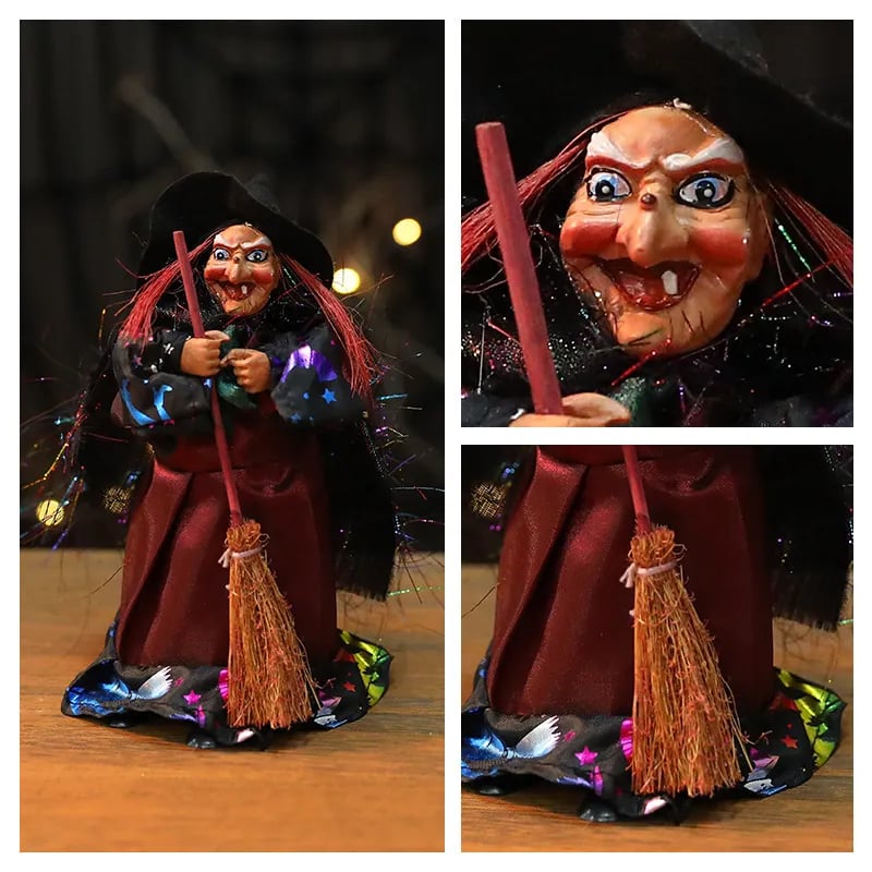 BowLift | Halloween Witch Doll Statue Decor Desktop