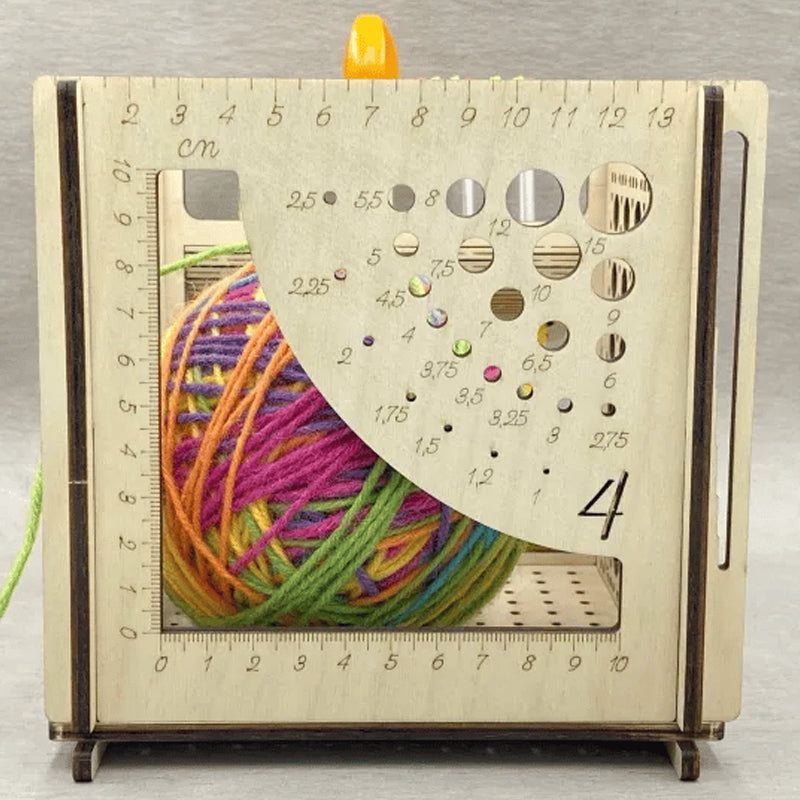 BowLift | All-in-one Wood Yarn Bowl - Multifunctional Knitting Tool