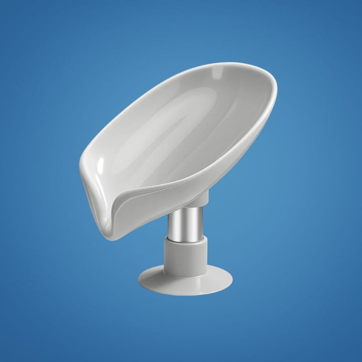 Draining Soap Holder – Keep Soap Dry – Strong Suction Cup – No Drill Mount – Hygienic Bathroom & Shower Storage Solution Bowlift