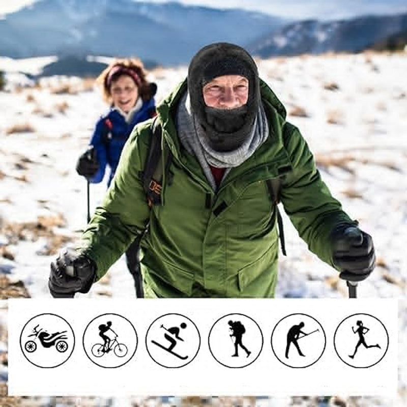 BowLift | Ski mask with Sherpa hood